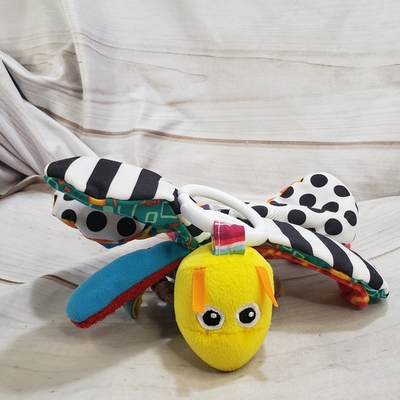 Lamaze Fifi Firefly Sensory Developmental Clip On Toy Rainbow 7 Inch - Picture 2 of 12